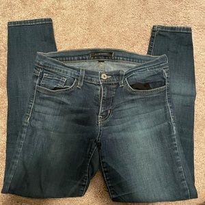 Flying Monkey cropped blue denim jeans